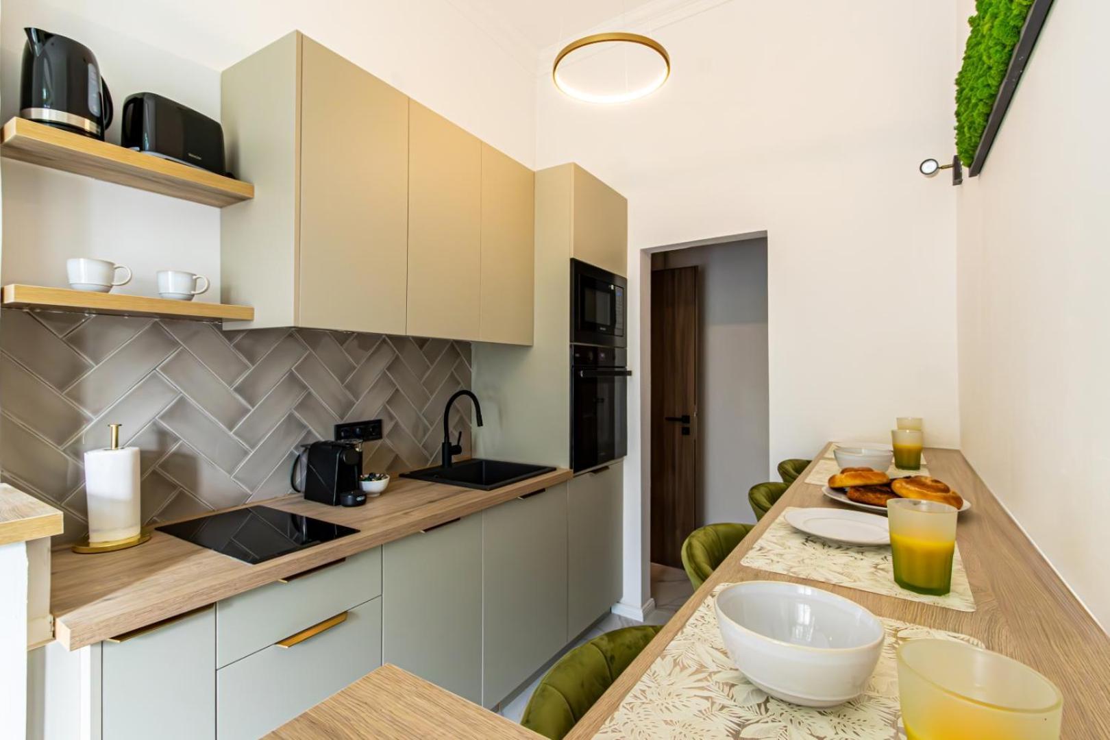 Oasis Apartment On The Broadway With Ac 布达佩斯 外观 照片