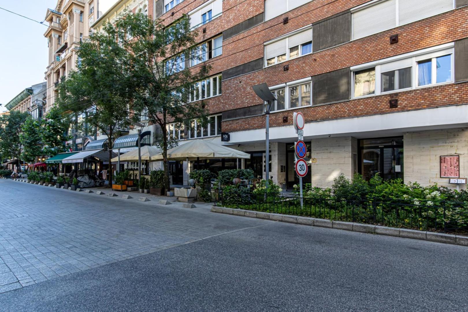 Oasis Apartment On The Broadway With Ac 布达佩斯 外观 照片