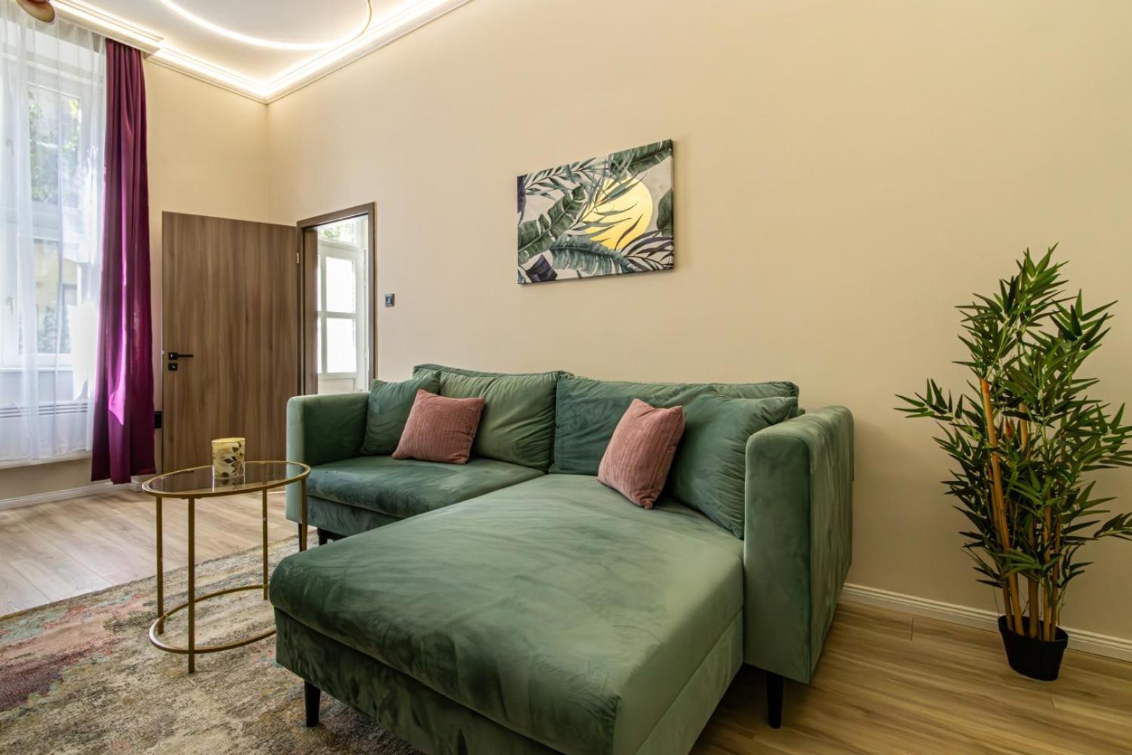 Oasis Apartment On The Broadway With Ac 布达佩斯 外观 照片